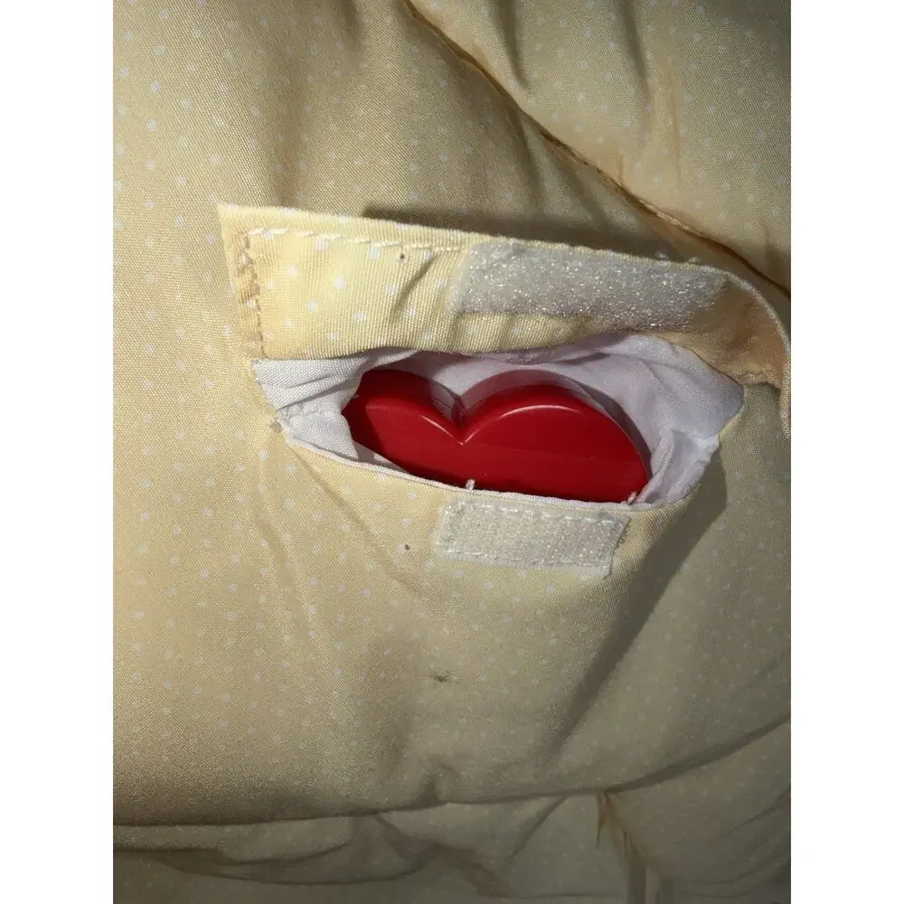 Eden Vintage Tender Tones Baby Blanket Plush Lamb Heartbeat Works 2003
